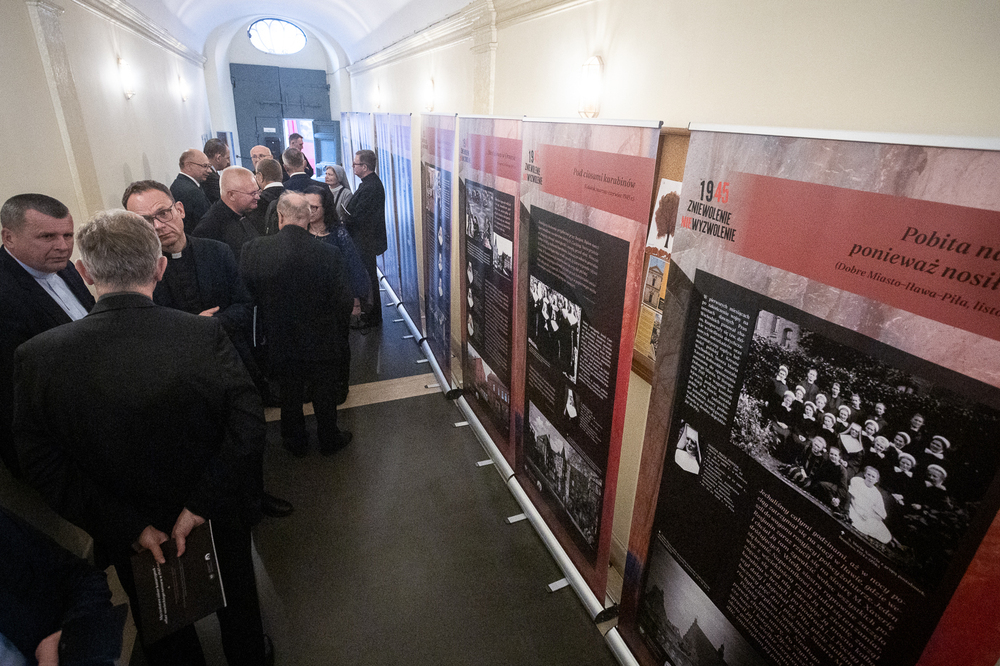 „Moją misją jest tu pozostać” – wystawa IPN o siostrach katarzynkach, Rzym – 8 października 2025 r., fot. Sławomir Kasper (IPN)