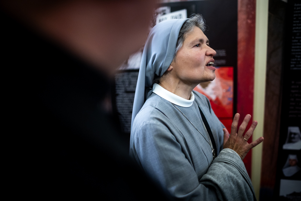 „Moją misją jest tu pozostać” – wystawa IPN o siostrach katarzynkach, Rzym – 8 października 2025 r., fot. Sławek Kasper (IPN)