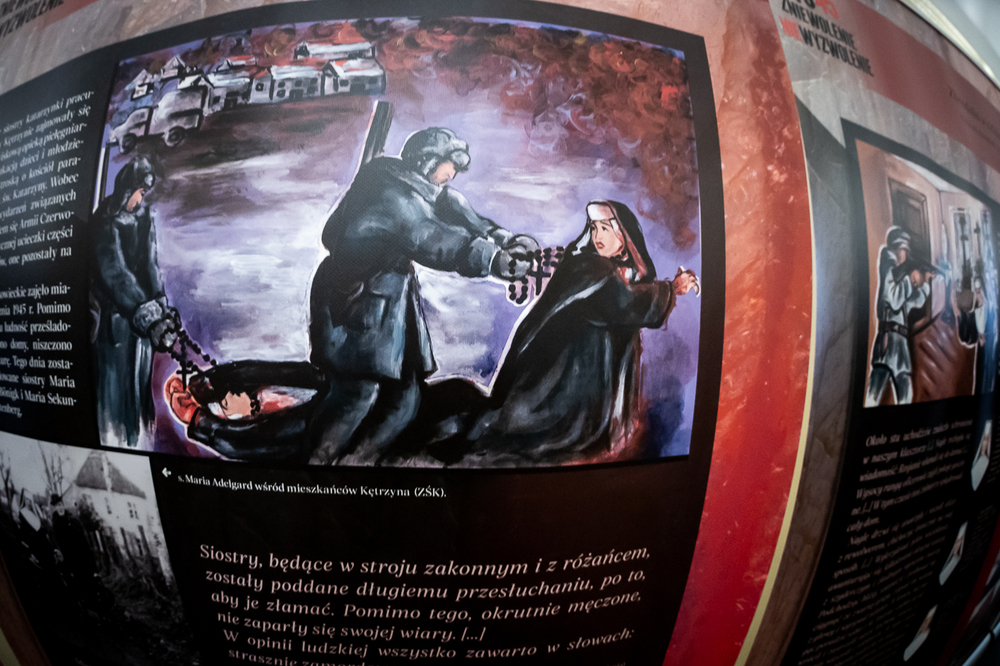 „Moją misją jest tu pozostać” – wystawa IPN o siostrach katarzynkach, Rzym – 8 października 2025 r., fot. Sławek Kasper (IPN)