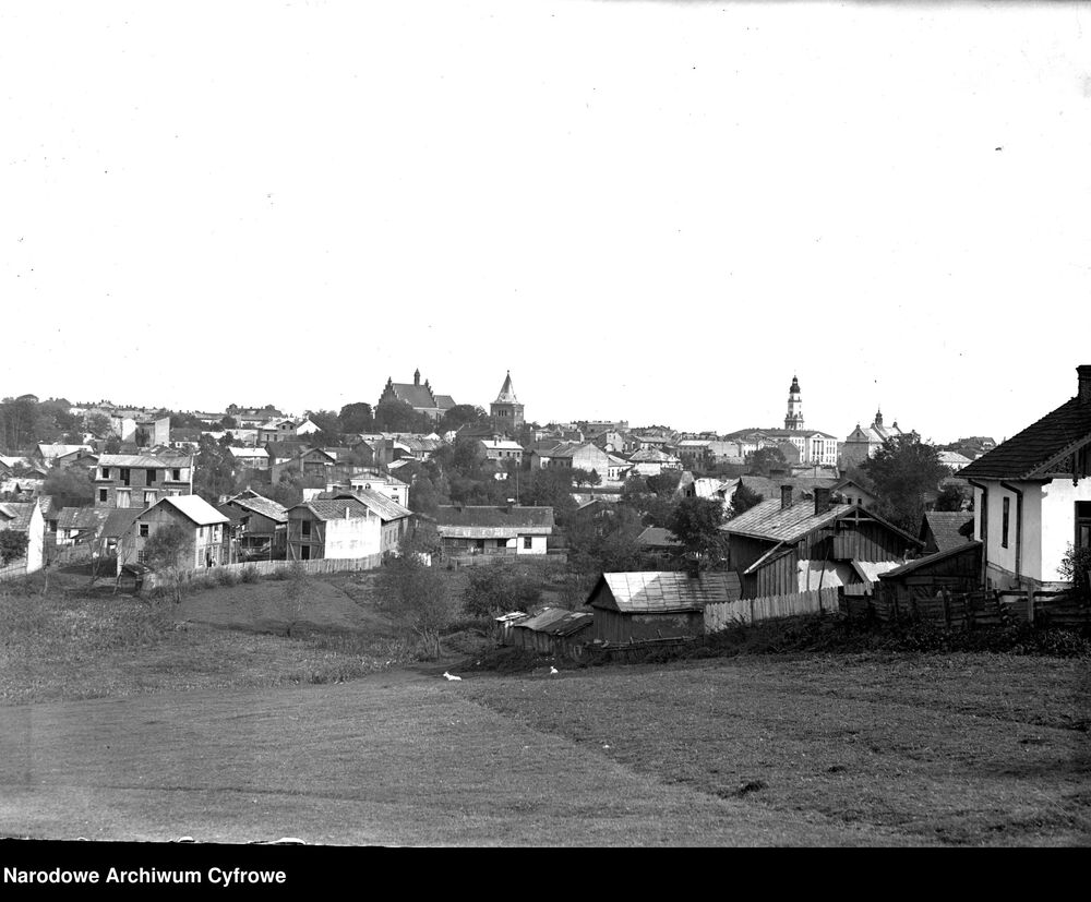 Drohobycz, woj. lwowskie. Panorama miasta. Fot. NAC