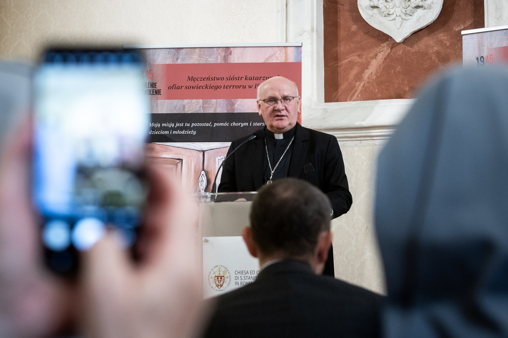 „Moją misją jest tu pozostać” – wystawa IPN o siostrach katarzynkach, Rzym – 8 października 2025 r., fot. Sławek Kasper (IPN)