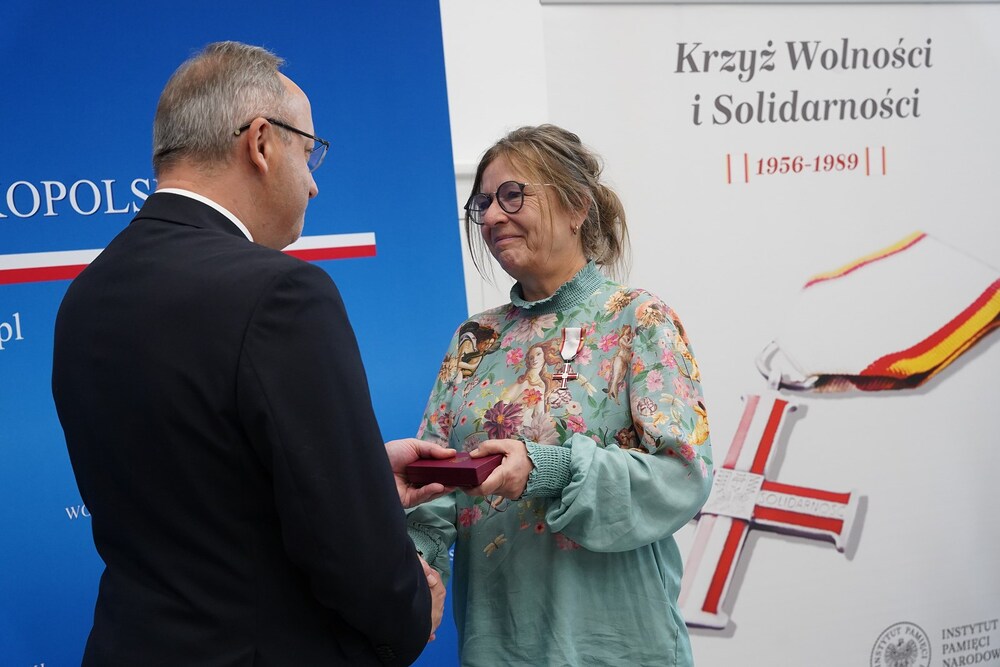 Uroczystość wręczenia Krzyży Wolności i Solidarności – Poznań, 13 października 2025. Fot. Bartosz Kochański (IPN)