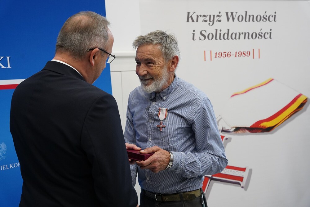 Uroczystość wręczenia Krzyży Wolności i Solidarności – Poznań, 13 października 2025. Fot. Bartosz Kochański (IPN)