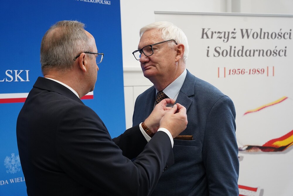 Uroczystość wręczenia Krzyży Wolności i Solidarności – Poznań, 13 października 2025. Fot. Bartosz Kochański (IPN)