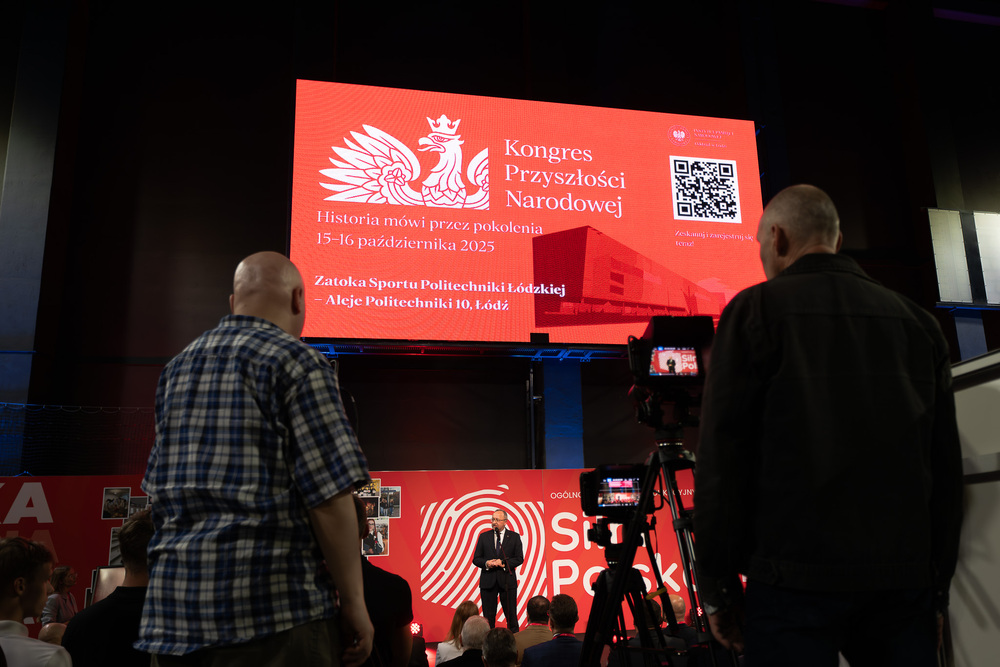 Otwarcie Kongresu Przyszłości Narodowej – Łódź, 15 października 2025. Fot. Krzysztof Łojko (IPN)