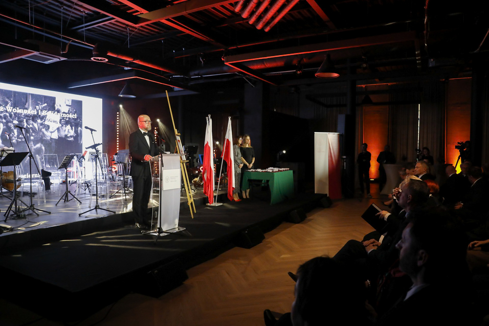 Gala wręczenia Krzyży Wolności i Solidarności, Łódź 15 października 2025 r. Fot. Krzysztof Kapłon (IPN)
