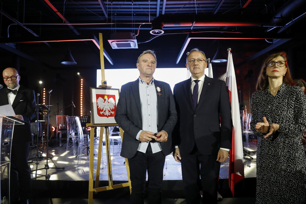 Gala wręczenia Krzyży Wolności i Solidarności, Łódź 15 października 2025 r. Fot. Krzysztof Kapłon (IPN)