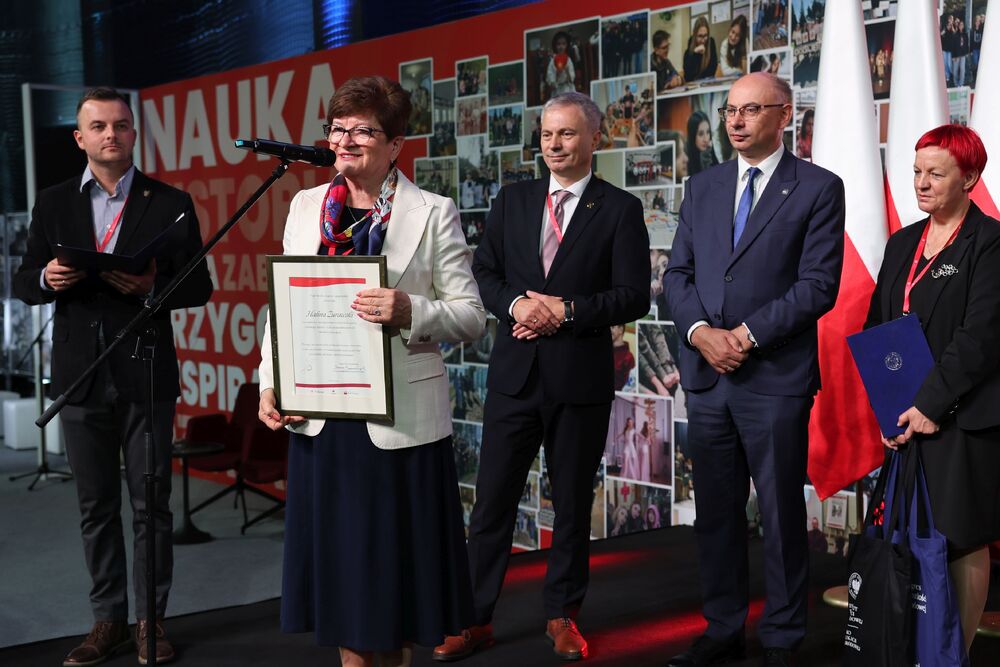 Gala finałowa V edycji Nagrody im. Grażyny Langowskiej – Łódź, 16 października 2025. Fot. Rafał Pękalski (IPN)