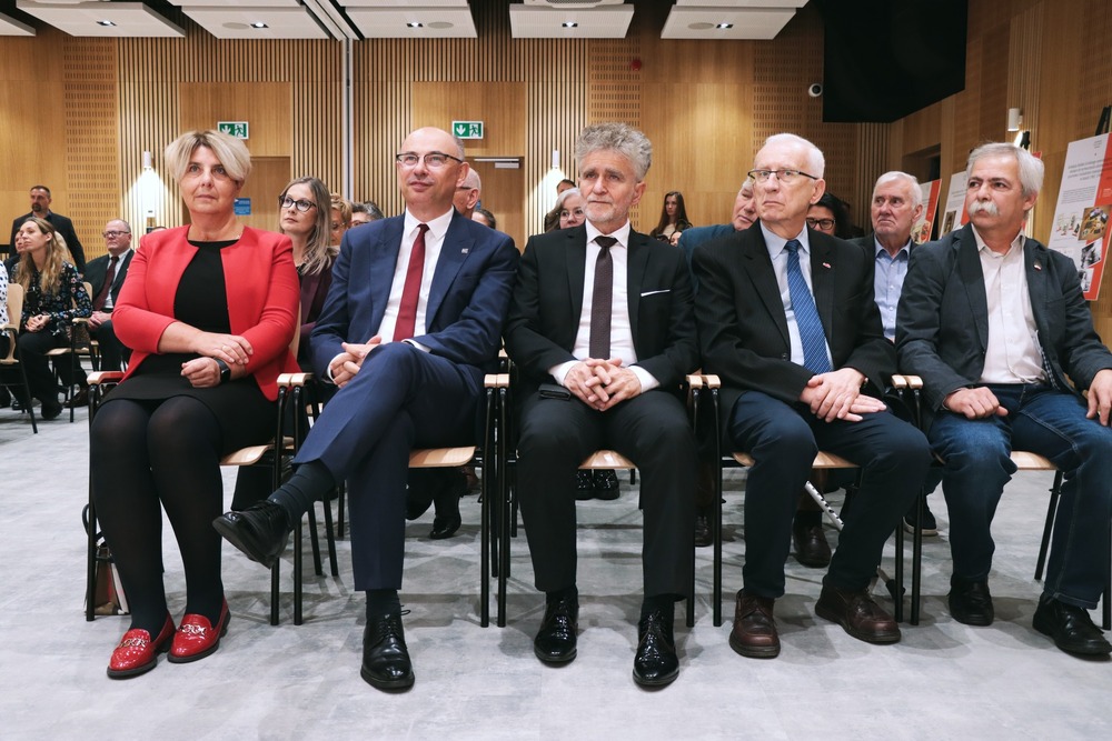 Uroczystość wręczenia Krzyży Wolności i Solidarności – Kielce, 17 października 2025. Fot. Dariusz Skrzyniarz (IPN)