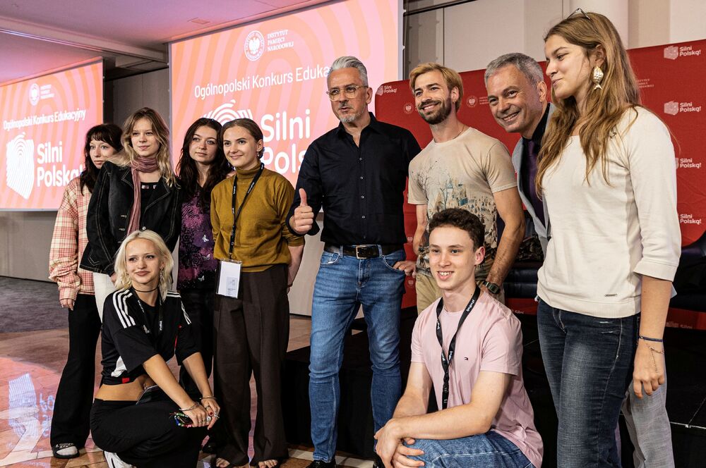 Laureaci I edycji konkursu w Warszawie. Fot. Łukasz Kustrzyński (IPN)