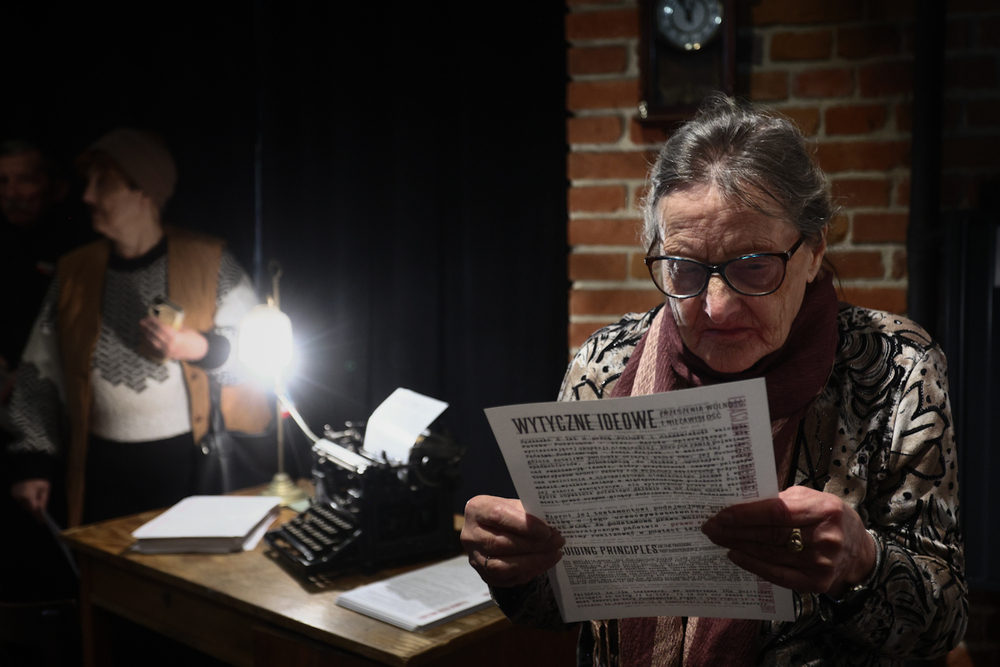 Otwarcie wystawy „O duszę i charakter Narodu Polskiego. Zrzeszenie Wolność i Niezawisłość” – Kraków, 20 października 2025. Fot. Sławek Kasper (IPN)