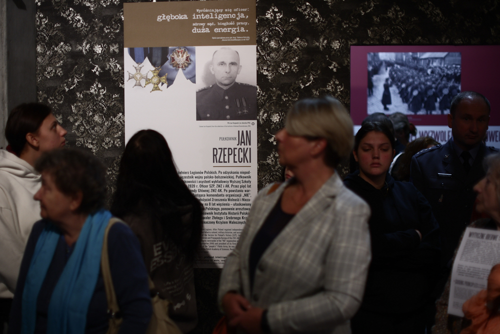 Otwarcie wystawy „O duszę i charakter Narodu Polskiego. Zrzeszenie Wolność i Niezawisłość” – Kraków, 20 października 2025. Fot. Sławek Kasper (IPN)