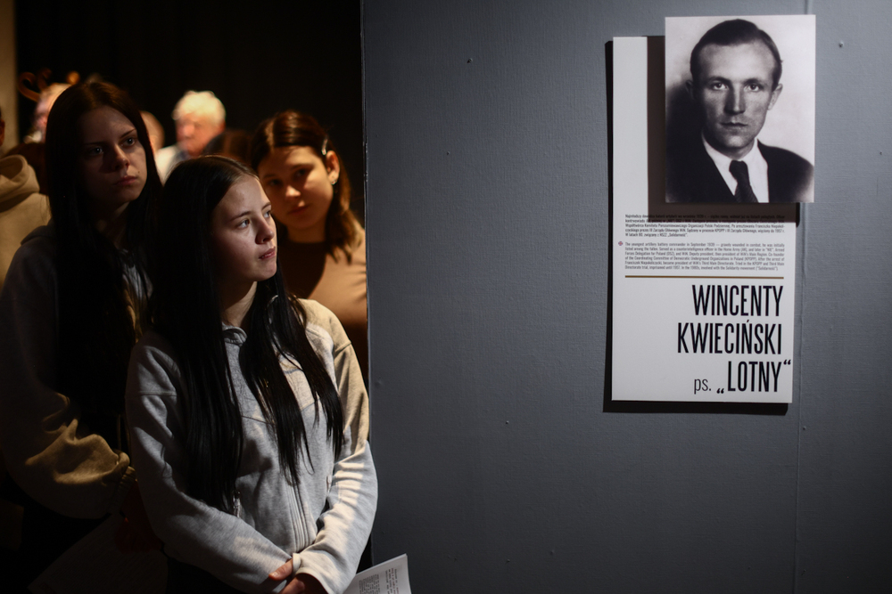 Otwarcie wystawy „O duszę i charakter Narodu Polskiego. Zrzeszenie Wolność i Niezawisłość” – Kraków, 20 października 2025. Fot. Sławek Kasper (IPN)