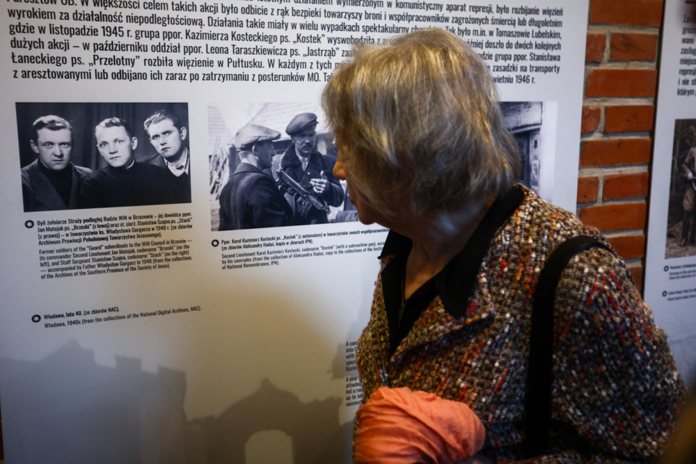 Otwarcie wystawy „O duszę i charakter Narodu Polskiego. Zrzeszenie Wolność i Niezawisłość” – Kraków, 20 października 2025. Fot. Sławek Kasper (IPN)