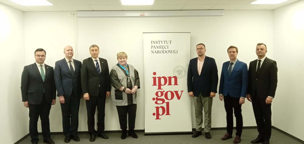 Wizyta delegacji z Kazachstanu w Instytucie Pamięci Narodowej – Warszawa, 20 października 2025. Fot. Piotr Nosarzewski (IPN)