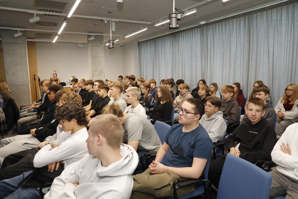 Kino dokumentu i świadectwa – spotkanie z Bogusławą Gorą – uczestniczką protestu w Miętnem – Warszawa, 20 października 2025. Fot. Piotr Życieński (IPN)