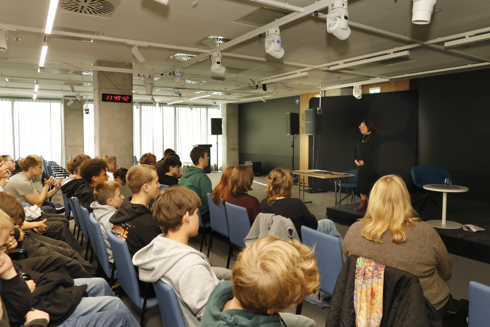 Kino dokumentu i świadectwa – spotkanie z Bogusławą Gorą – uczestniczką protestu w Miętnem – Warszawa, 20 października 2025. Fot. Piotr Życieński (IPN)