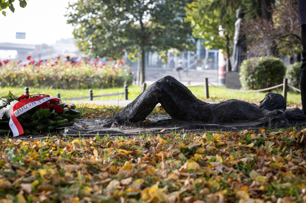 Konferencja prasowa w sprawie podjęcia na nowo śledztwa dotyczącego śmierci Antoniego Browarczyka – Gdańsk, 22 października 2025. Fot. Roman Jocher