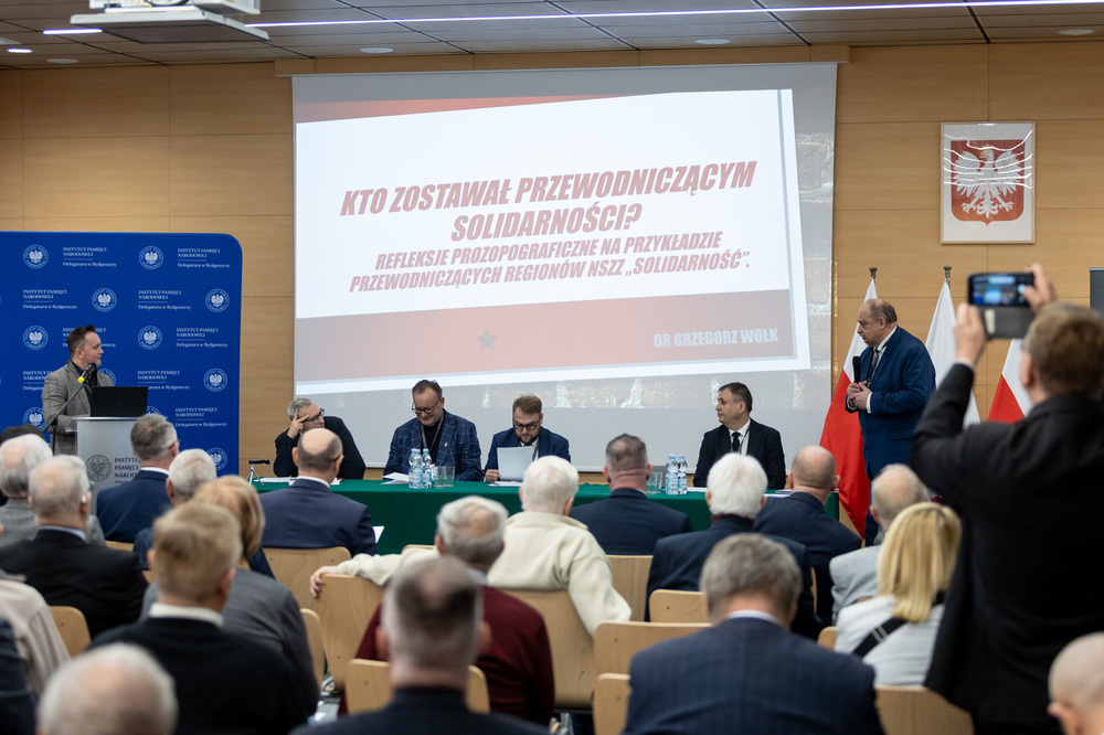 Konferencja naukowa o NSZZ „Solidarność” – Bydgoszcz, 23 października 2025. Fot. Roman Jocher