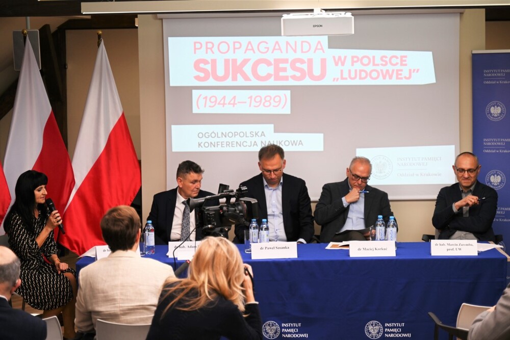 Ogólnopolska konferencja naukowa „Propaganda sukcesu w Polsce »ludowej« (1944–1989)” – Kraków, 23–24 października 2025. Fot. Żaneta Wierzgacz (IPN)