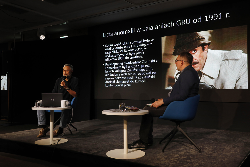 Spotkanie otwarte „Śpiące psy” z cyklu „Oblicza historii” – Warszawa, 22 października 2025. Fot. Piotr Życieński (IPN)