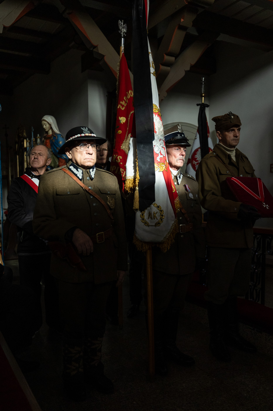 Uroczystości pogrzebowe Andrzeja Kołakowskiego – Szymbark, 25 października 2025. Fot. Roman Jocher