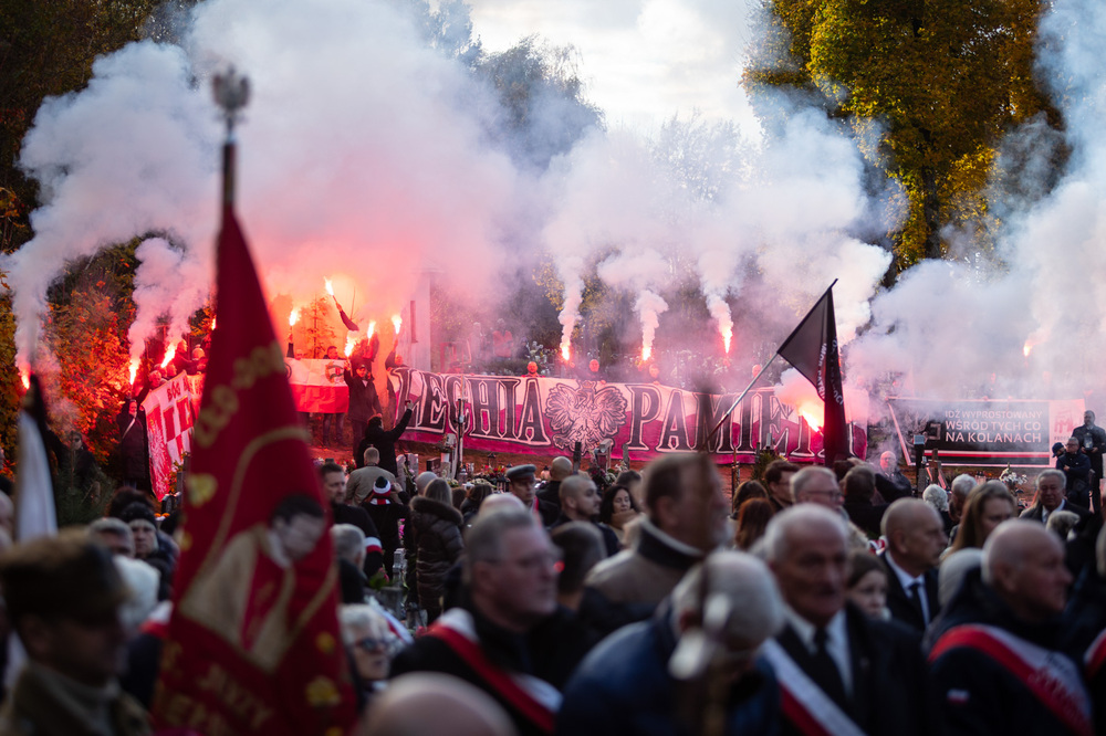 Uroczystości pogrzebowe Andrzeja Kołakowskiego – Szymbark, 25 października 2025. Fot. Roman Jocher