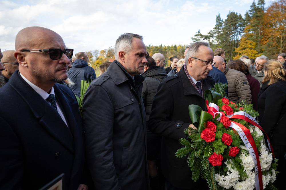 Uroczystości pogrzebowe Andrzeja Kołakowskiego – Szymbark, 25 października 2025. Fot. Roman Jocher