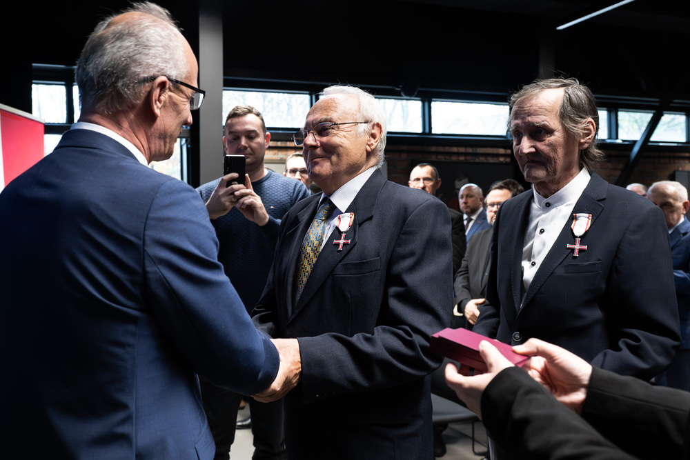 Uroczystość wręczenia Krzyży Wolności i Solidarności – Katowice, 27 października 2025. Fot. Krzysztof Łojko (IPN)