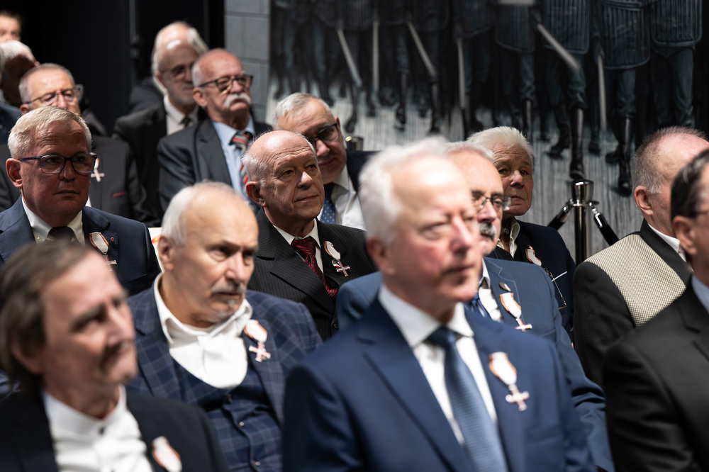 Uroczystość wręczenia Krzyży Wolności i Solidarności – Katowice, 27 października 2025. Fot. Krzysztof Łojko (IPN)