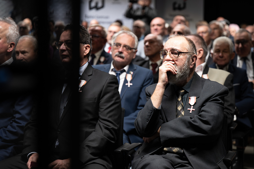 Uroczystość wręczenia Krzyży Wolności i Solidarności – Katowice, 27 października 2025. Fot. Krzysztof Łojko (IPN)