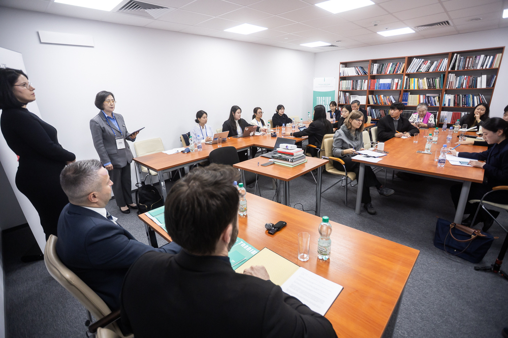 Wizyta delegacji THINK (The Human Rights in North Korea) w Instytucie Pamięci Narodowej  – Warszawa, 28 października 2025. Fot. Sławek Kasper (IPN)