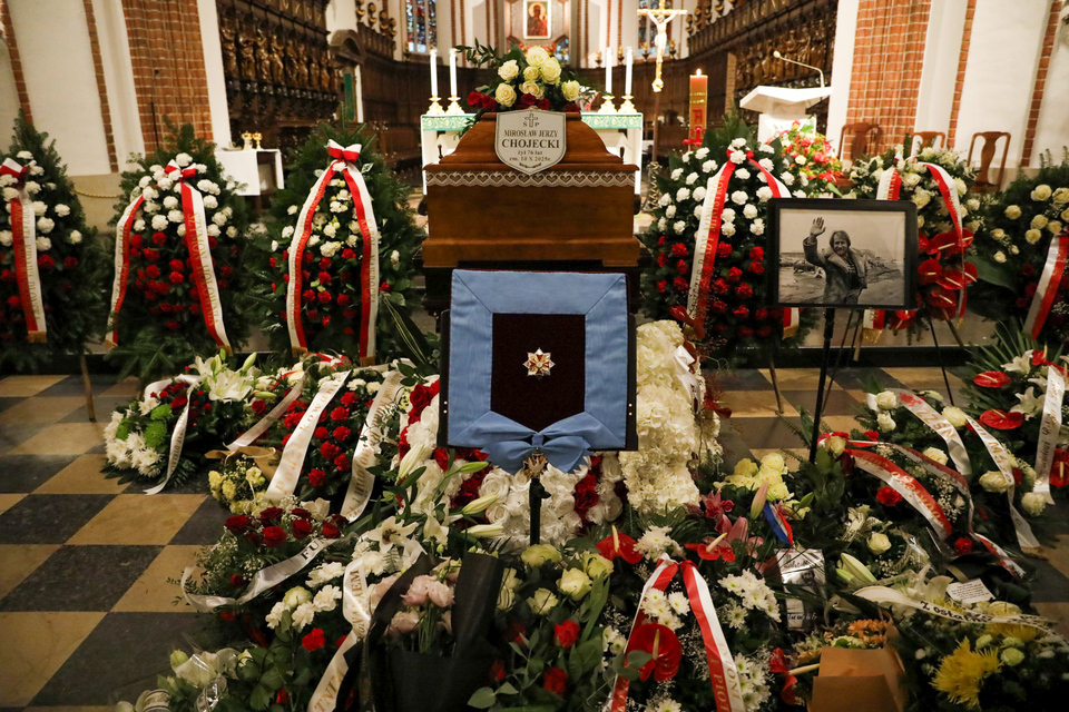 Pożegnaliśmy Mirosława Chojeckiego, działacza opozycji antykomunistycznej w PRL – Warszawa, 28 października 2025. Fot. Krzysztof Kapłon (IPN)