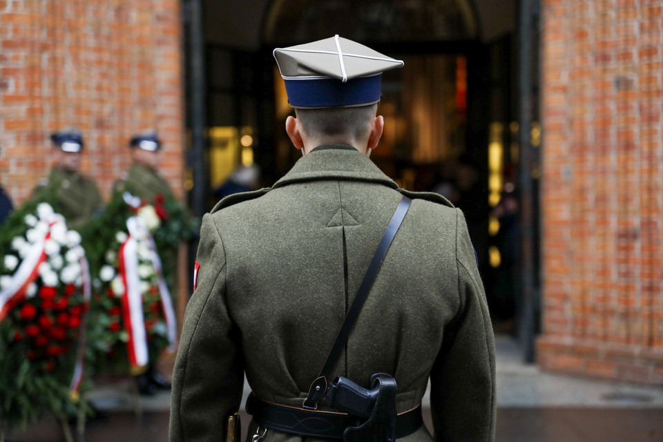 Pożegnaliśmy Mirosława Chojeckiego, działacza opozycji antykomunistycznej w PRL – Warszawa, 28 października 2025. Fot. Krzysztof Kapłon (IPN)