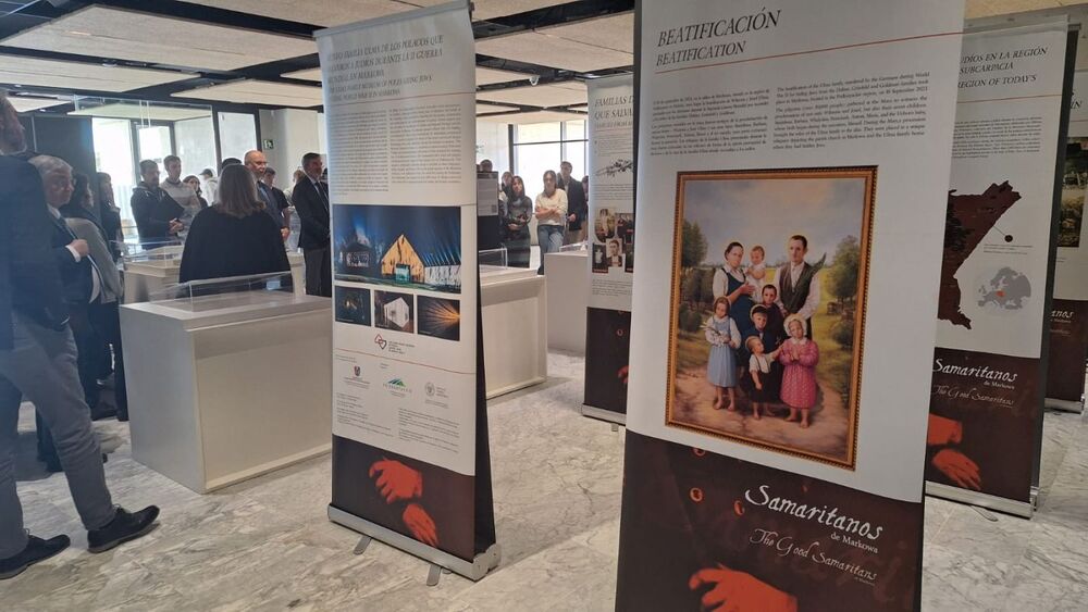 W Pampelunie opowiedzieliśmy historię Rodziny Ulmów – 28 października 2025. Fot. Sławomir Bardski (IPN)