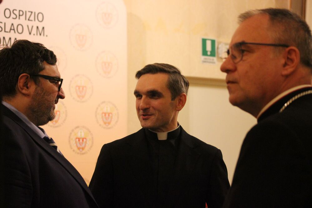 „Wieczór z historią” w Rzymie – 26 października 2025. Fot. Natalia Pieśniewska – Kościół i Hospicjum św. Stanisława BM w Rzymie