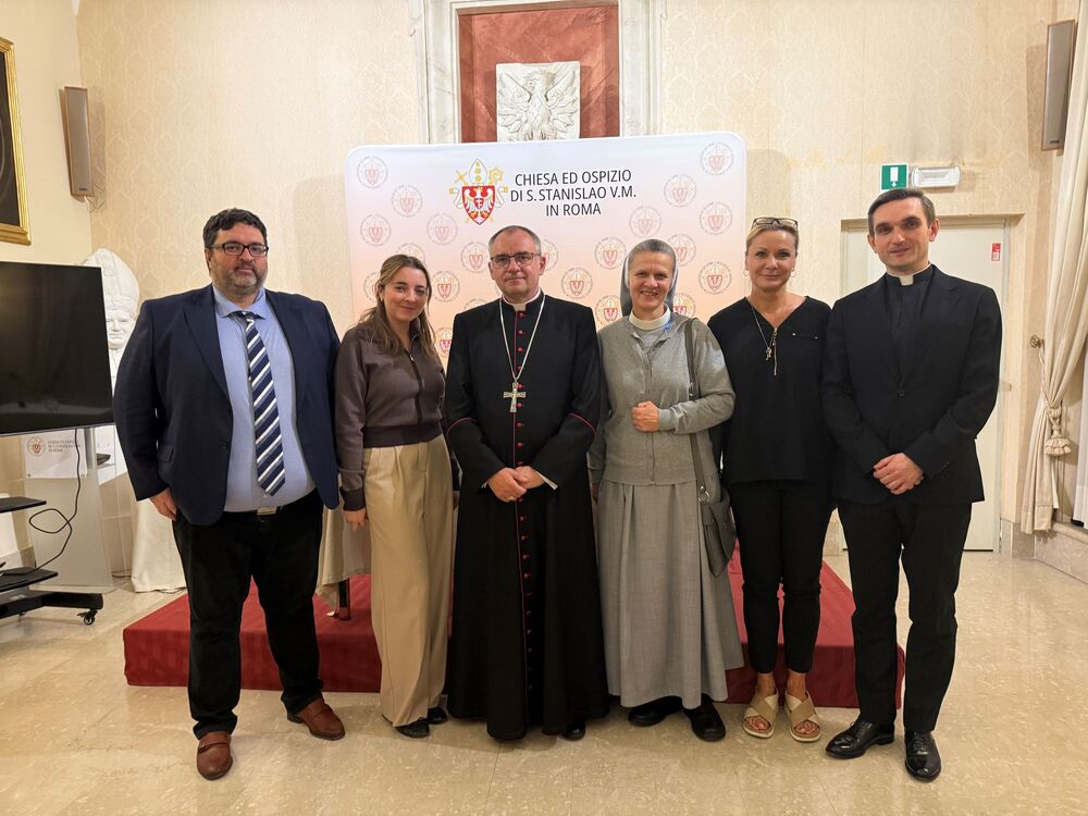 „Wieczór z historią” w Rzymie – 26 października 2025. Fot. Natalia Pieśniewska – Kościół i Hospicjum św. Stanisława BM w Rzymie