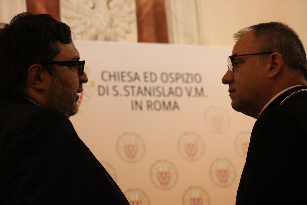 „Wieczór z historią” w Rzymie – 26 października 2025. Fot. Natalia Pieśniewska – Kościół i Hospicjum św. Stanisława BM w Rzymie