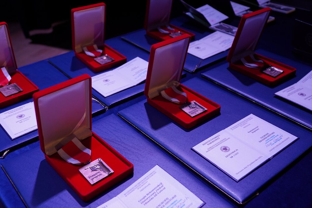 Gala XIV edycji wręczenia nagrody honorowej IPN „Świadek Historii” oraz medali „Reipublicae Memoriae Meritum” – Rzeszów, 29 października 2025. Fot. Marcin Bukała (IPN)