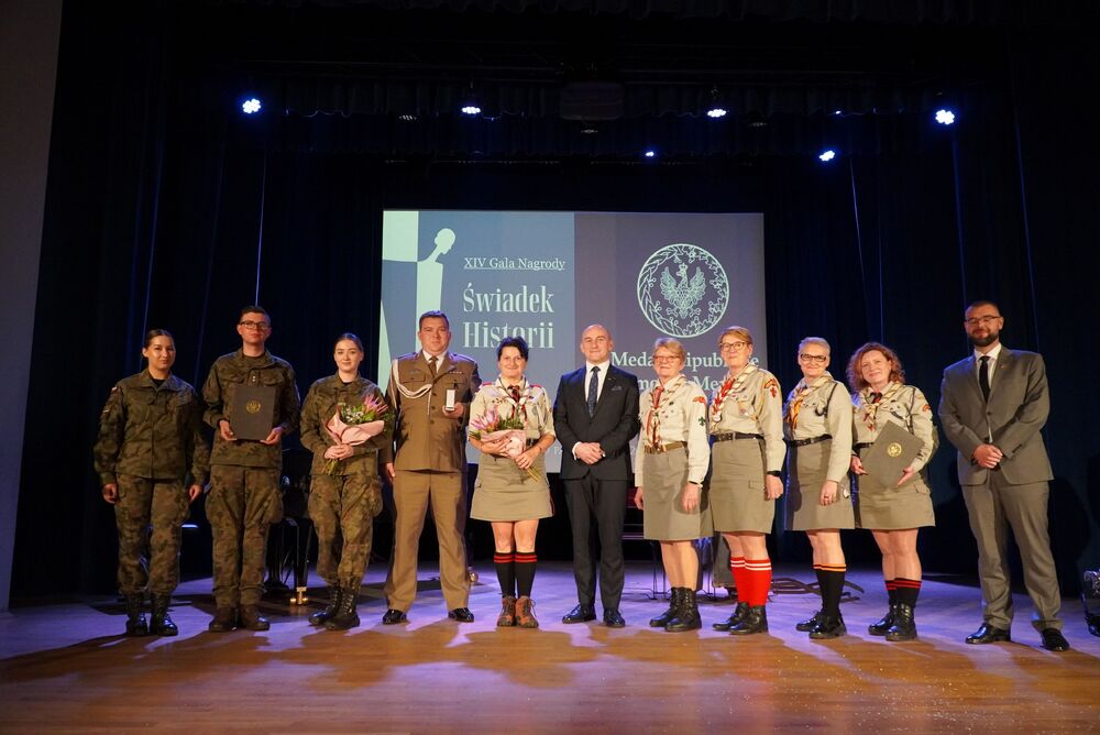 Gala XIV edycji wręczenia nagrody honorowej IPN „Świadek Historii” oraz medali „Reipublicae Memoriae Meritum” – Rzeszów, 29 października 2025. Fot. Marcin Bukała (IPN)