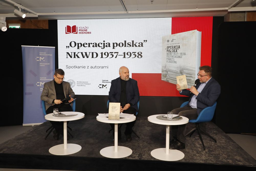 Spotkanie z cyklu „Książki Pełne Historii” – Warszawa, 29 października 2025. Fot. Piotr Życieński (IPN)