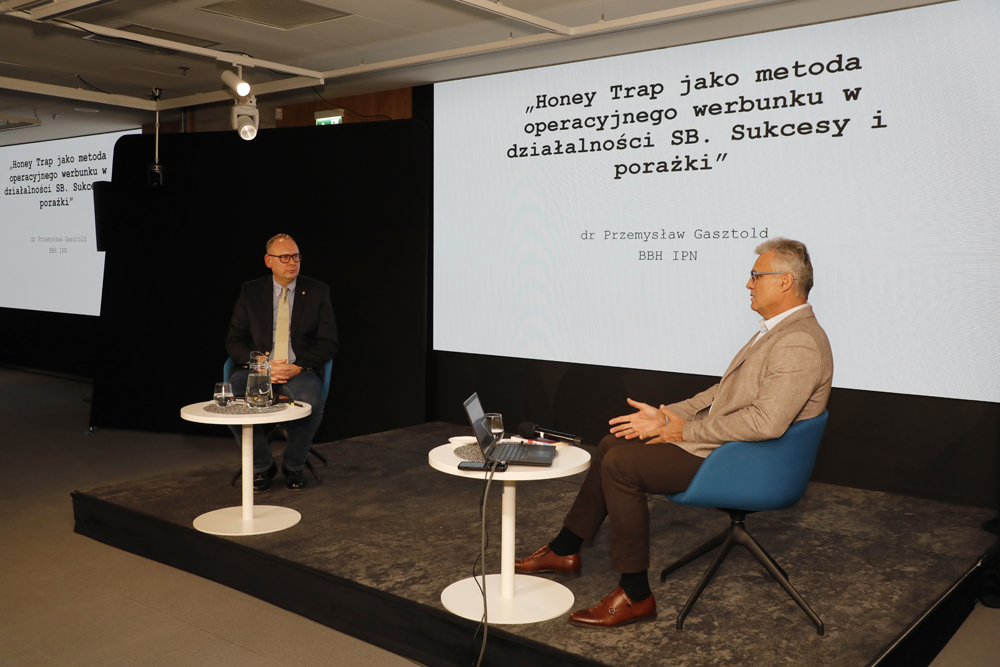 Spotkanie z cyklu „Tajemnice bezpieki” – Warszawa, 30 października 2025. Fot. Piotr Życieński (IPN)