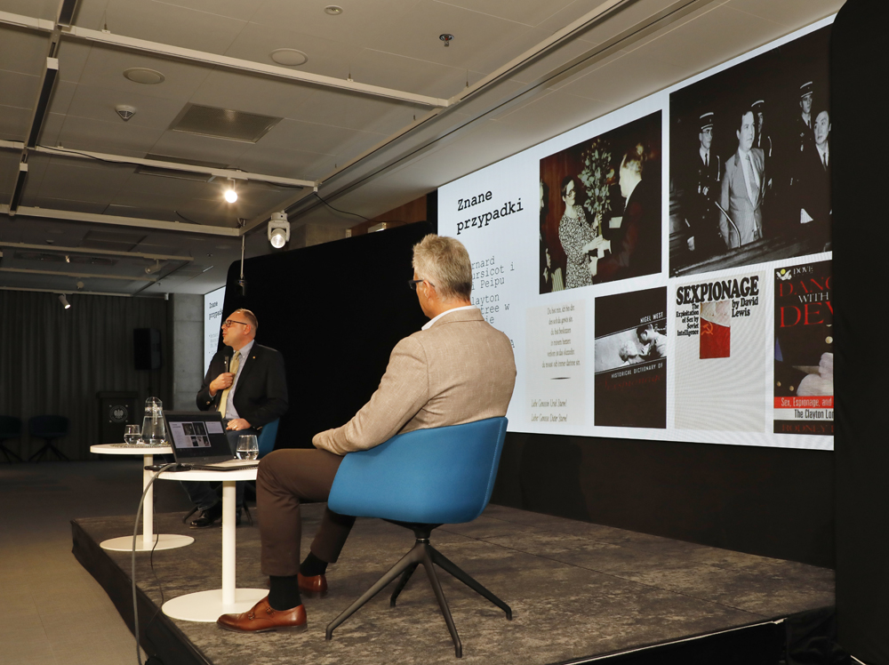 Spotkanie z cyklu „Tajemnice bezpieki” – Warszawa, 30 października 2025. Fot. Piotr Życieński (IPN)