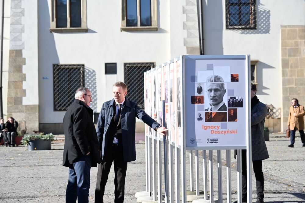 Uroczystości upamiętniające Wincentego Witosa i Ignacego Daszyńskiego – Kraków, 31 października 2025. Fot. Janusz Ślęzak (IPN)