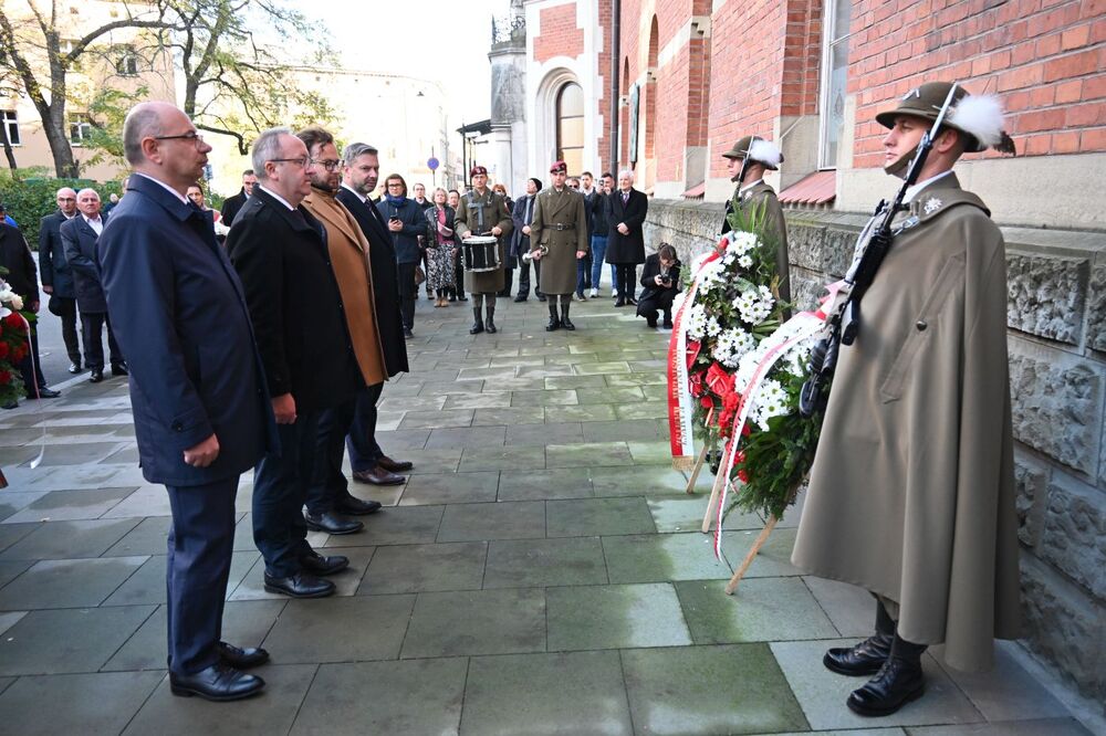 Uroczystości upamiętniające Wincentego Witosa i Ignacego Daszyńskiego – Kraków, 31 października 2025. Fot. Janusz Ślęzak (IPN)