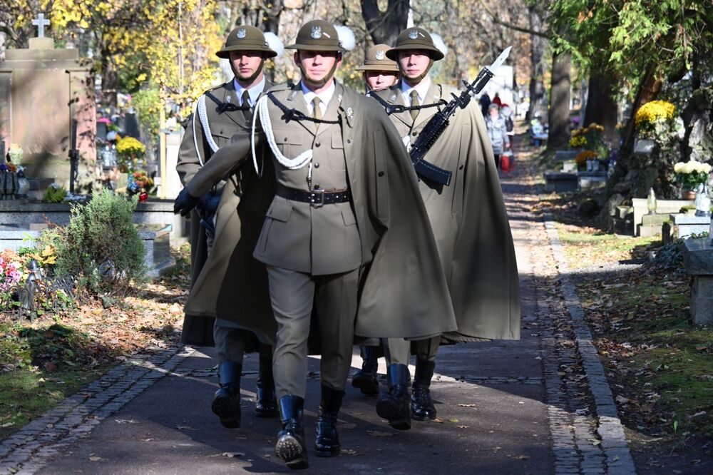 Uroczystości upamiętniające Wincentego Witosa i Ignacego Daszyńskiego – Kraków, 31 października 2025. Fot. Janusz Ślęzak (IPN)