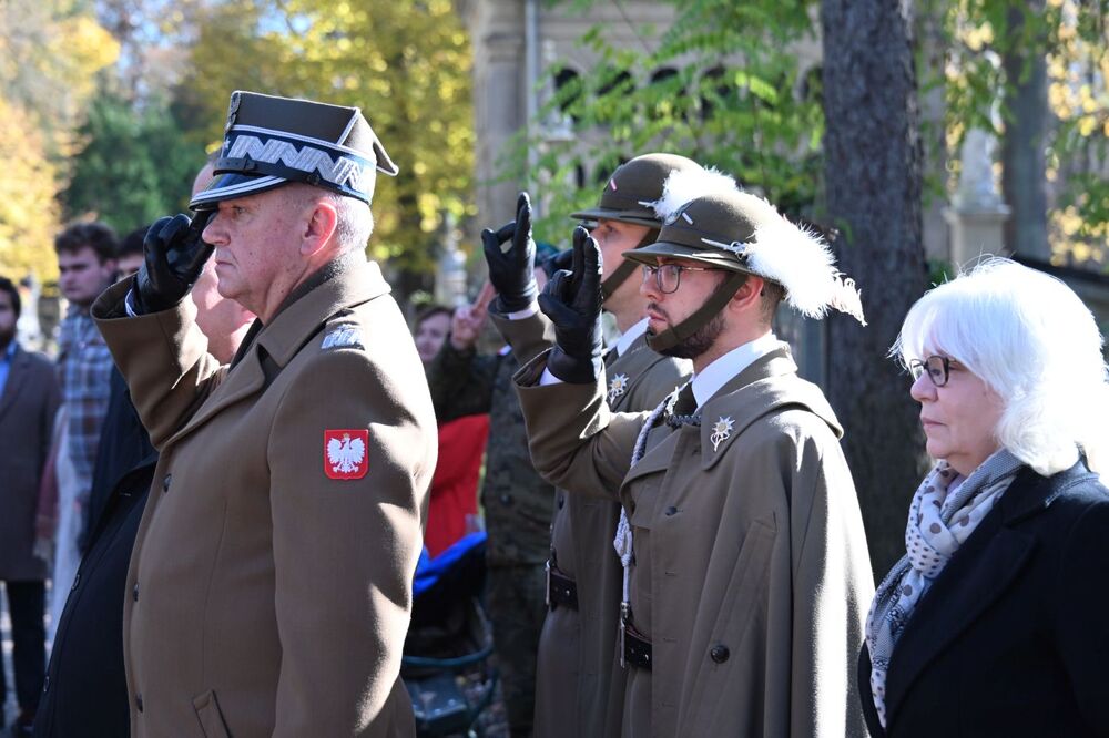 Uroczystości upamiętniające Wincentego Witosa i Ignacego Daszyńskiego – Kraków, 31 października 2025. Fot. Janusz Ślęzak (IPN)