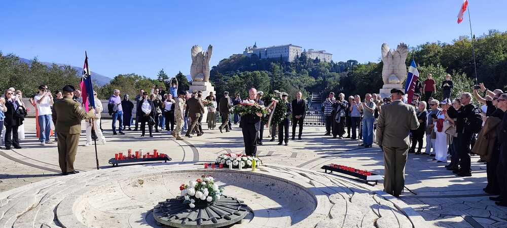 Uczciliśmy pamięć polskich żołnierzy poległych w czasie bitwy pod Monte Cassino. Fot. Mariusz Wójcik
