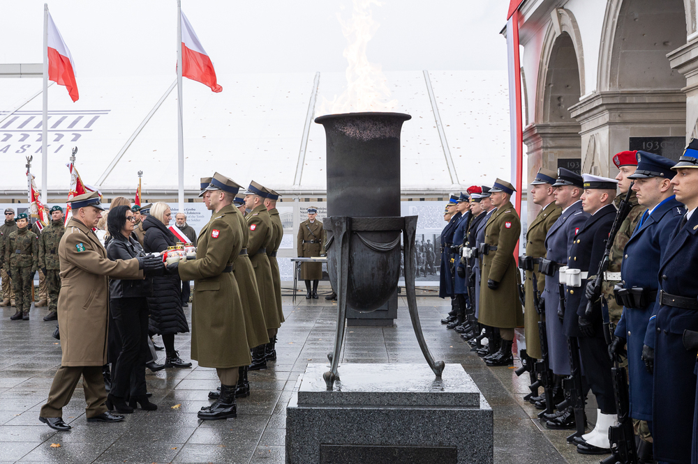 Obchody 100-lecia Grobu Nieznanego Żołnierza – Warszawa, 3 listopada 2025. Fot. Sławek Kasper (IPN)