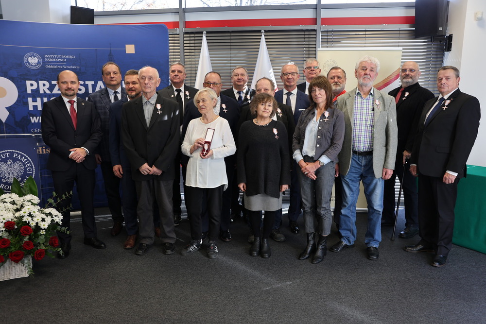 Uroczystość wręczenia Krzyży Wolności i Solidarności – Wrocław, 4 listopada 2025. Fot. Maciej Parysek (IPN)